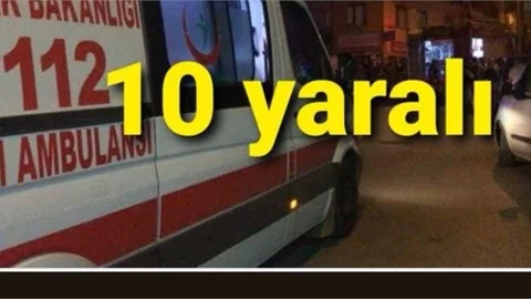 Düğünde Maganda Dehşeti; 10 Yaralı