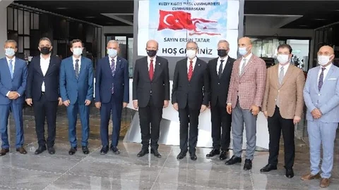 Ersin Tatar’dan MTOSB’ye Ziyaret