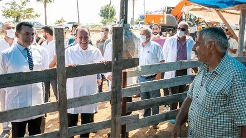 Kurban Satış ve Mobil Kesim Alanı İncelendi