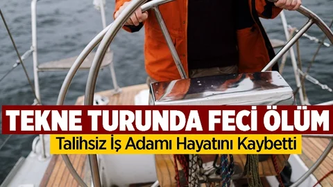 Mersin'de Tekneden Düşen İş Adamı Hayatını Kaybetti