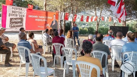 Organik Tarıma Mersin Büyükşehir’den Destek