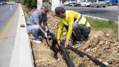 Refüjlere Yeni Sulama Sistemi