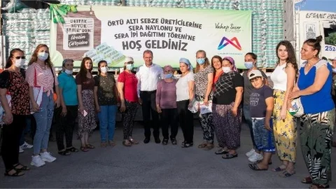 1071 Üreticiye Sera Naylonu, Sera İpi ve Mikrobiyal Gübre Desteği