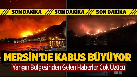 Orman Yangınları Sebebiyle Tahliyeler Başladı