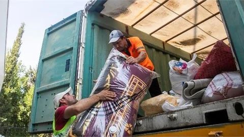 Yardım Tırı Yangınzedeler İçin Yola Çıktı