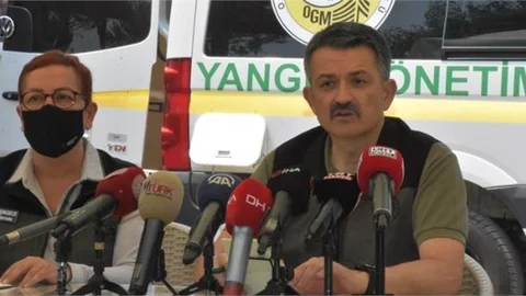 Bakan Pakdemirli: 47 İlde Çıkan 223 Orman Yangınının 217’si Kontrol Altında