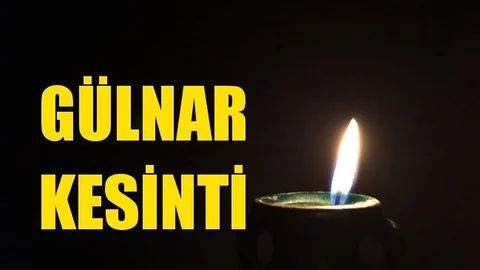 Gülnar Elektrik Kesintisi 10 Ağustos Salı