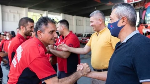 Kahramanlar Mersin’e Döndü