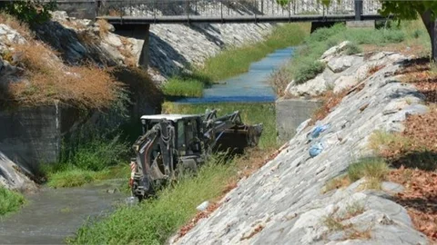 Büyükşehir’den Tarsus Kaleburcu Deresi’nde Kapsamlı Çalışma