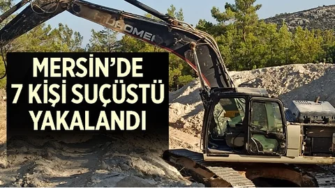 Kepçeyle Kaçak Kazı Yapıyorlardı, Yakalandılar!