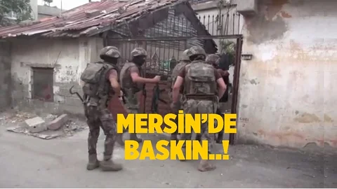 Mersin'de Baskın, 7 Kişi Yakalandı