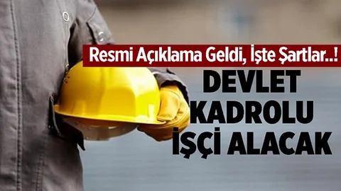 Devlet Su İşleri Kadrolu 2.005 İşçi Alacak