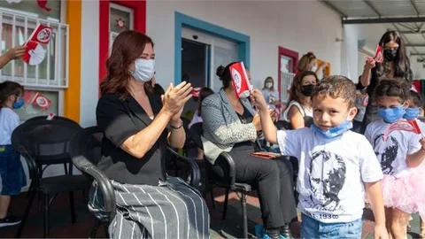 Türkiye’deki İlklerden Münir Özkul Kreşi’nde Zafer Coşkusu