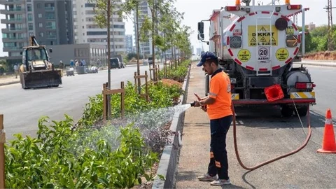 4. Çevre Yolu’na 7 Bin 500 Bitki Dikilecek