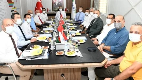 Vali Su, OSB Toplantılarına Başkanlık Etti