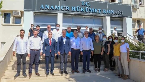 Başkan Seçer’den Anamur Çıkarması