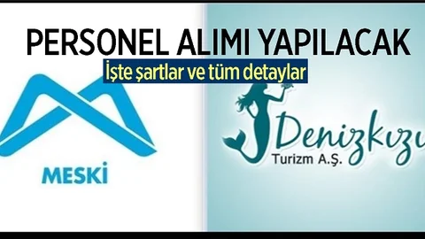 MESKİ ve Büyükşehir Personel Alımı Yapacak