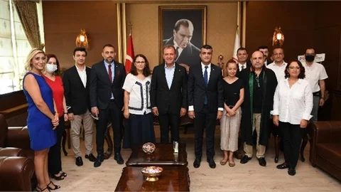 Başkan Seçer’den Mersin Barosu’na Ziyaret