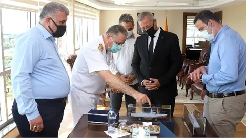 Tuğamiral Fuat Gedik'ten MTOSB'ye Ziyaret