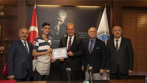 Başkan Seçer, Mersin ESOB Heyetini Kabul Etti