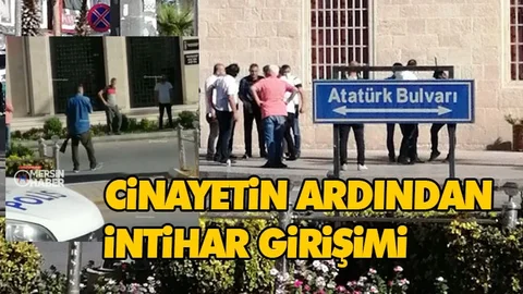 Cinayetin Ardından İntihar Girişimi!