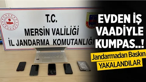Mersin'de 'evden İş' Vaadiyle Dolandırıcılık