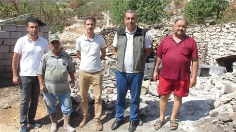 Mersin'de Orman Yangınlarından Zarar Görenlere Destek