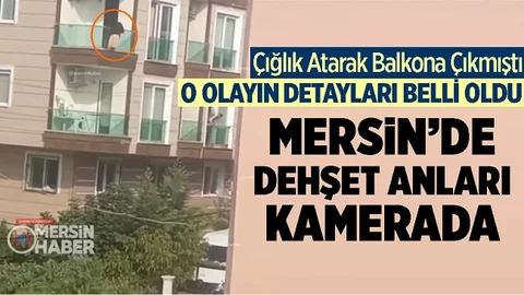 Mersin'de Korkulu Anlar Cep Telefonu Kamerasına Yansıdı