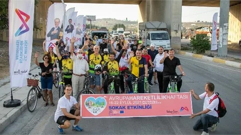 Mersin’de Pedallar Daha Fazla Hareket İçin Çevrildi