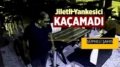 Jiletli Yankesici Yakayı Ele Verdi