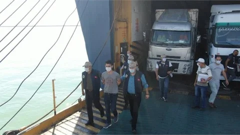 Firari Şahıs Deniz Yoluyla Mersin'e Getirildi