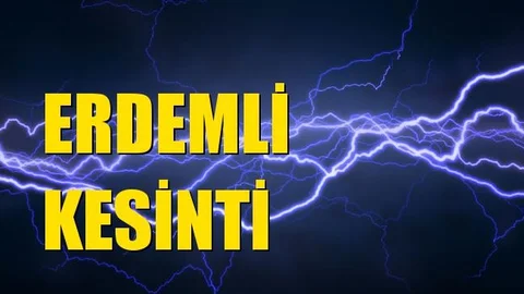 Erdemli Elektrik Kesintisi 14 Ekim Perşembe