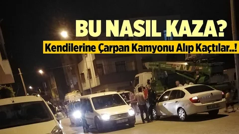 Mersin'de Kaza Yapan Kamyonet Gasp Edildi