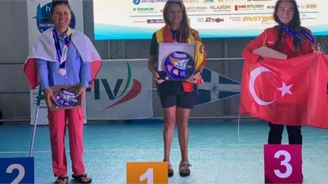 Milli Sporcu Miray Ulaş’tan Tarihi Başarı