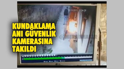 Kundaklama Anı Saniye Saniye Kayda Geçti!