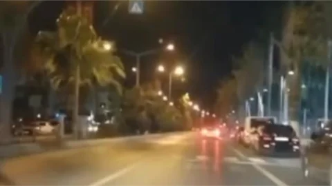 Motosikletliye Çarpmamak İçin Park Halindeki Araca Çarptı