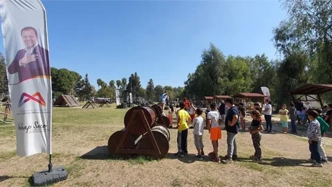 Gençlik Kampı, Halk Günlerinde de Renkli Görüntülere Sahne Oluyor