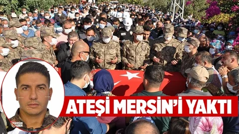 Mersin'de Gözyaşları Sel Oldu