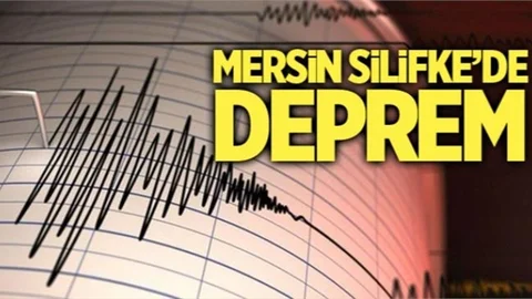 Mersin'de 3.6 Büyüklüğünde Deprem Meydana Geldi