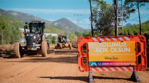 Mersin Büyükşehir’den Bozyazı ve Aydıncık’a 10 Bin 600 Metrelik Asfalt
