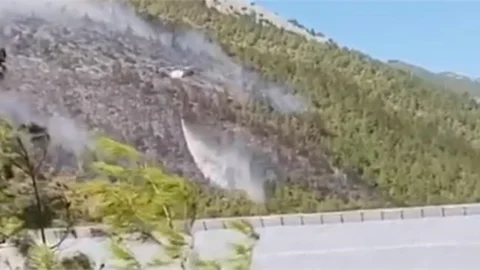 Mersin'de Orman Yangını! Müdahale Devam Ediyor