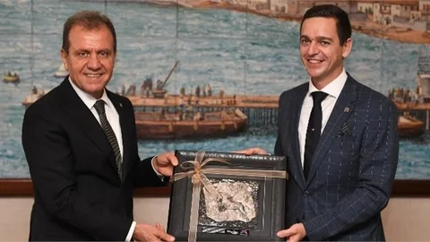 Güney Moravya Valisi Grolich’den Başkan Seçer’e Ziyaret