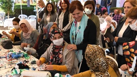 Mersin Büyükşehir’in "Evimiz Atölye" Projesi Şimdi de Erdemli’de