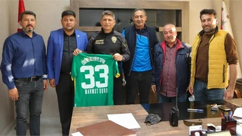 Erdemli Belediyespor’dan Emniyet Müdürü Duru’ya Ziyaret