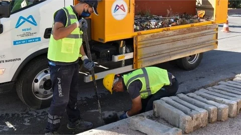 MESKİ, Izgara Temizliği Çalışmalarına Son Sürat Devam Ediyor