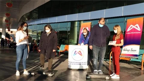 Mersin'de Koah’a Dikkat Çekmek İçin Etkinlik Düzenlendi