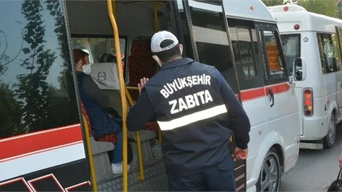 Tarsus’ta Toplu Taşıma Araçlarına Denetim