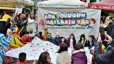 Mersin Büyükşehir Belediyesi’nden Tarsus’ta "Dünya Çocuk Hakları Günü" Etkinliği