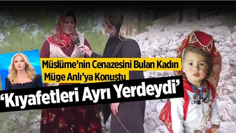 Müslüme'nin Cenazesini Bulan Kadın Çoban Müge Anlı'ya Konuştu