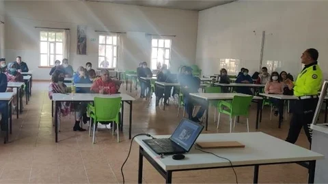 Engelli Bakım ve Rehabilitasyon Merkezinde Trafik Eğitimi